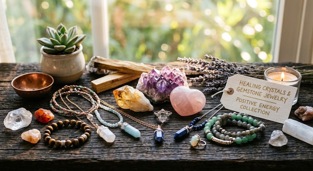 Healing Crystals & Gemstone bracelets